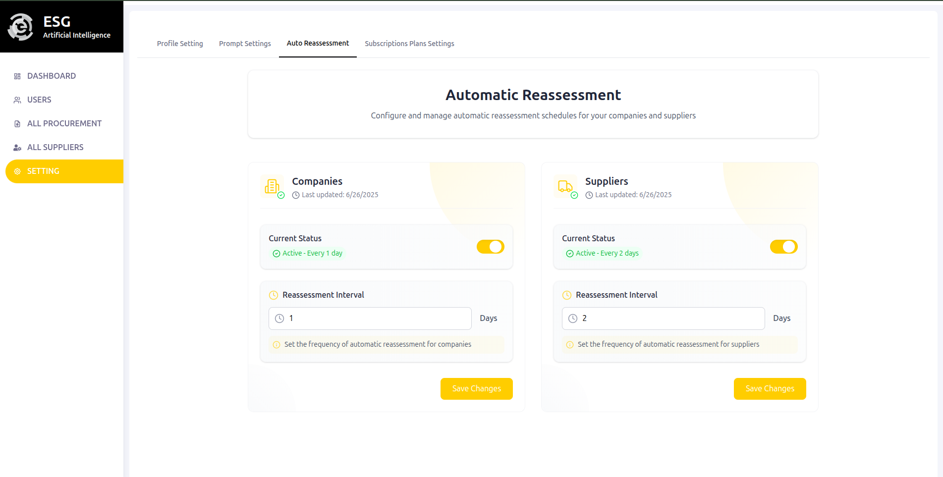 ESG AI Platform screenshot 4